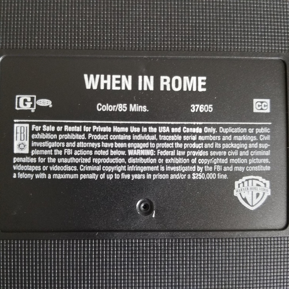 When in Rome Mary-Kate & Ashley Olsen (2002 VHS) - Picture 5 of 7